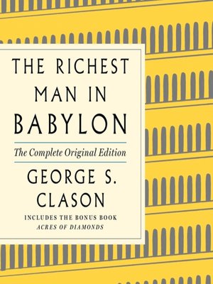 cover image of The Richest Man in Babylon